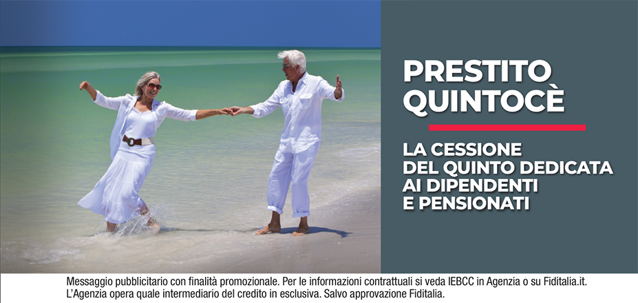 Agenzia A&C Finance Srl Fiditalia | Napoli, Giugliano in Campania | Cessione del Quinto Quintocè - Un consulente dedicato per i progetti di dipendenti e pensionati. Messaggio pubblicitario con finalità promozionale. Per le informazioni contrattuali si veda IEBCC in Agenzia o su Fiditalia. it. L’Agenzia opera quale intermediario del credito in esclusiva. Salvo approvazione Fiditalia.